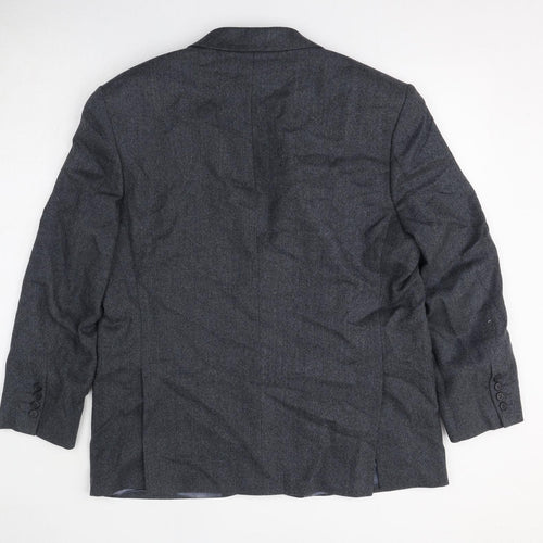 Marks and Spencer Mens Grey Wool Jacket Suit Jacket Size 44 Regular