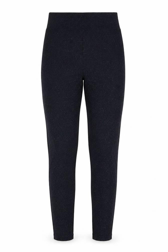 Marks and Spencer Womens Blue Geometric Viscose Jegging Leggings Size 6