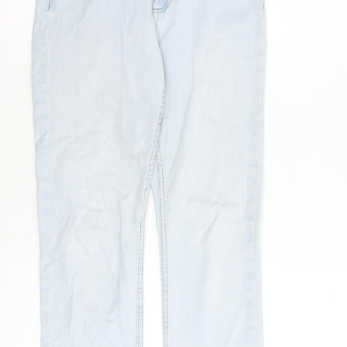 Gap Womens Blue Cotton Skinny Jeans Size 8 Regular Zip