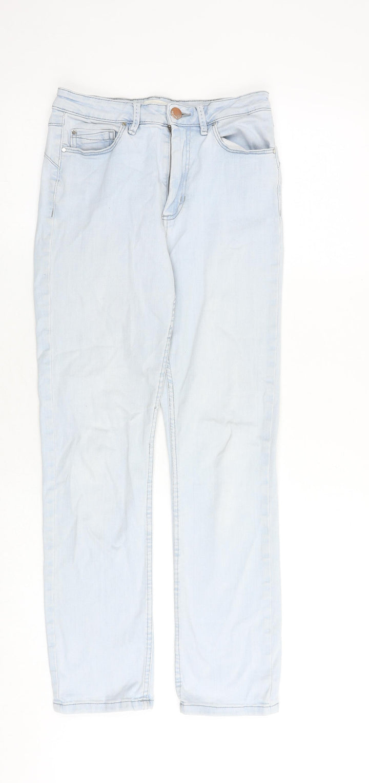 Gap Womens Blue Cotton Skinny Jeans Size 8 Regular Zip