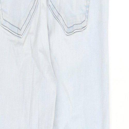 Gap Womens Blue Cotton Skinny Jeans Size 8 Regular Zip