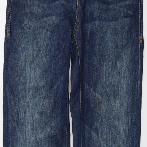 Mavi Womens Blue Cotton Straight Jeans Size 28 in L34 in Regular Button