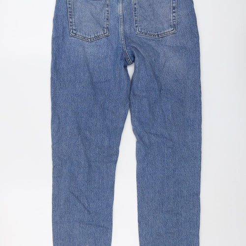 BDG Womens Blue Cotton Straight Jeans Size 27 in L25 in Regular Button