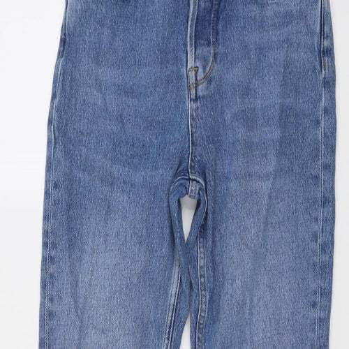 BDG Womens Blue Cotton Straight Jeans Size 27 in L25 in Regular Button