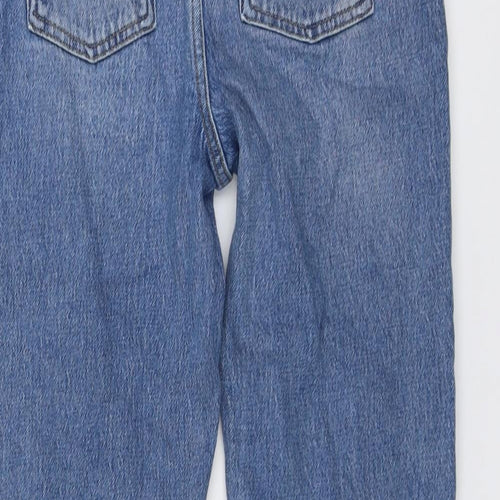 BDG Womens Blue Cotton Straight Jeans Size 27 in L25 in Regular Button