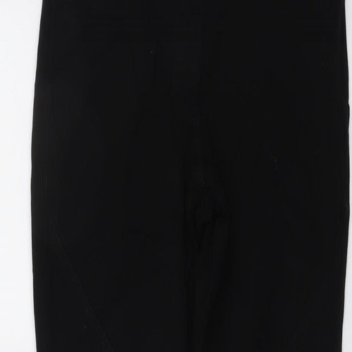 H&M Womens Black Cotton Skinny Jeans Size 6 L26 in Regular Button