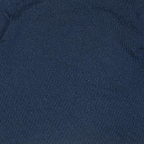 Craghoppers Womens Blue Crew Neck Polyester Pullover Jumper Size 14