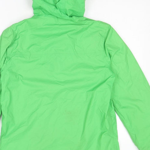 Mountain Warehouse Boys Green Windbreaker Jacket Size 13 Years Zip