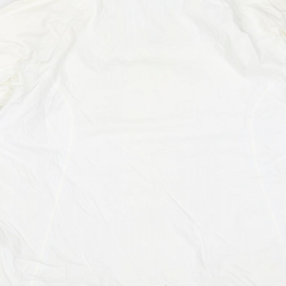 Regatta Womens White Windbreaker Jacket Size 16 Zip
