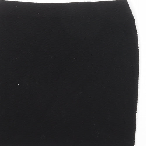 Marks and Spencer Womens Black Polyester Bandage Skirt Size 10