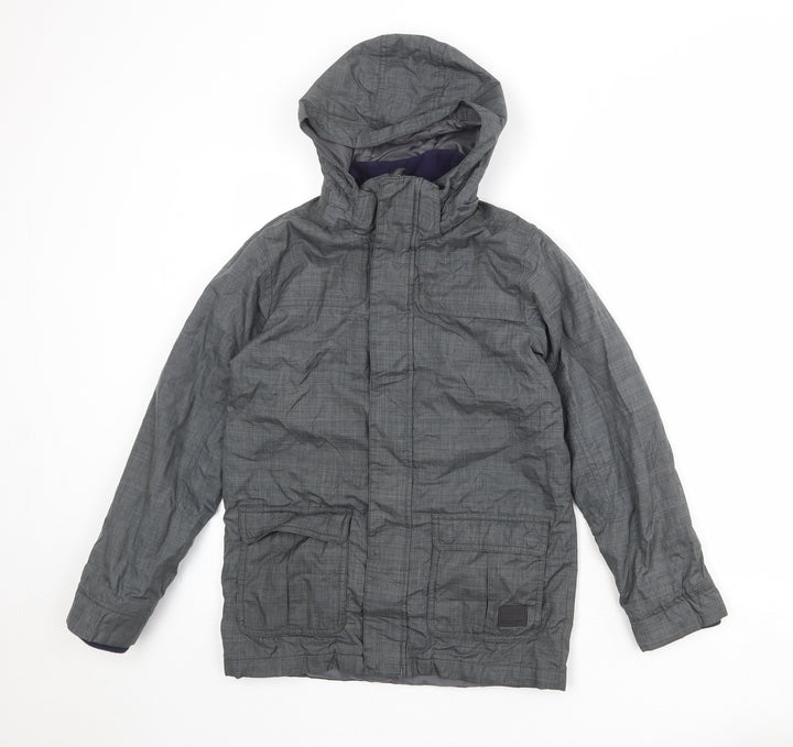 O'Neill Womens Grey Jacket Size 14 Zip