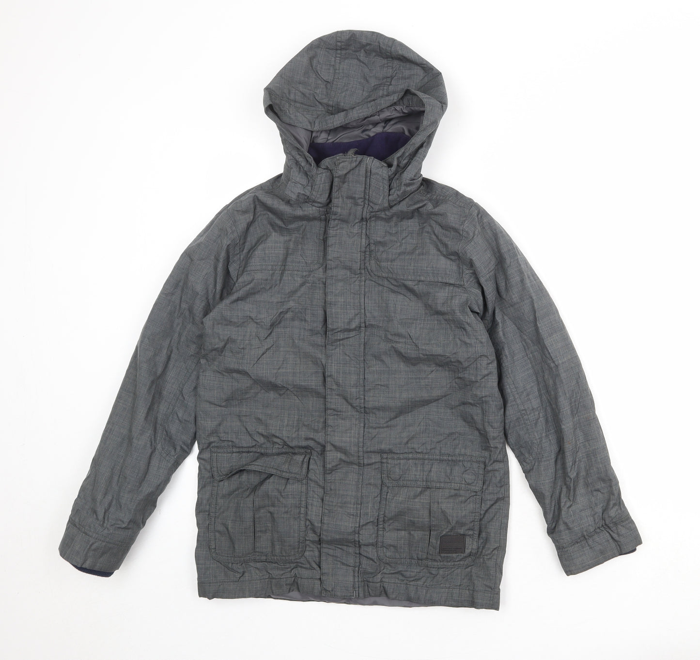 O'Neill Womens Grey Jacket Size 14 Zip
