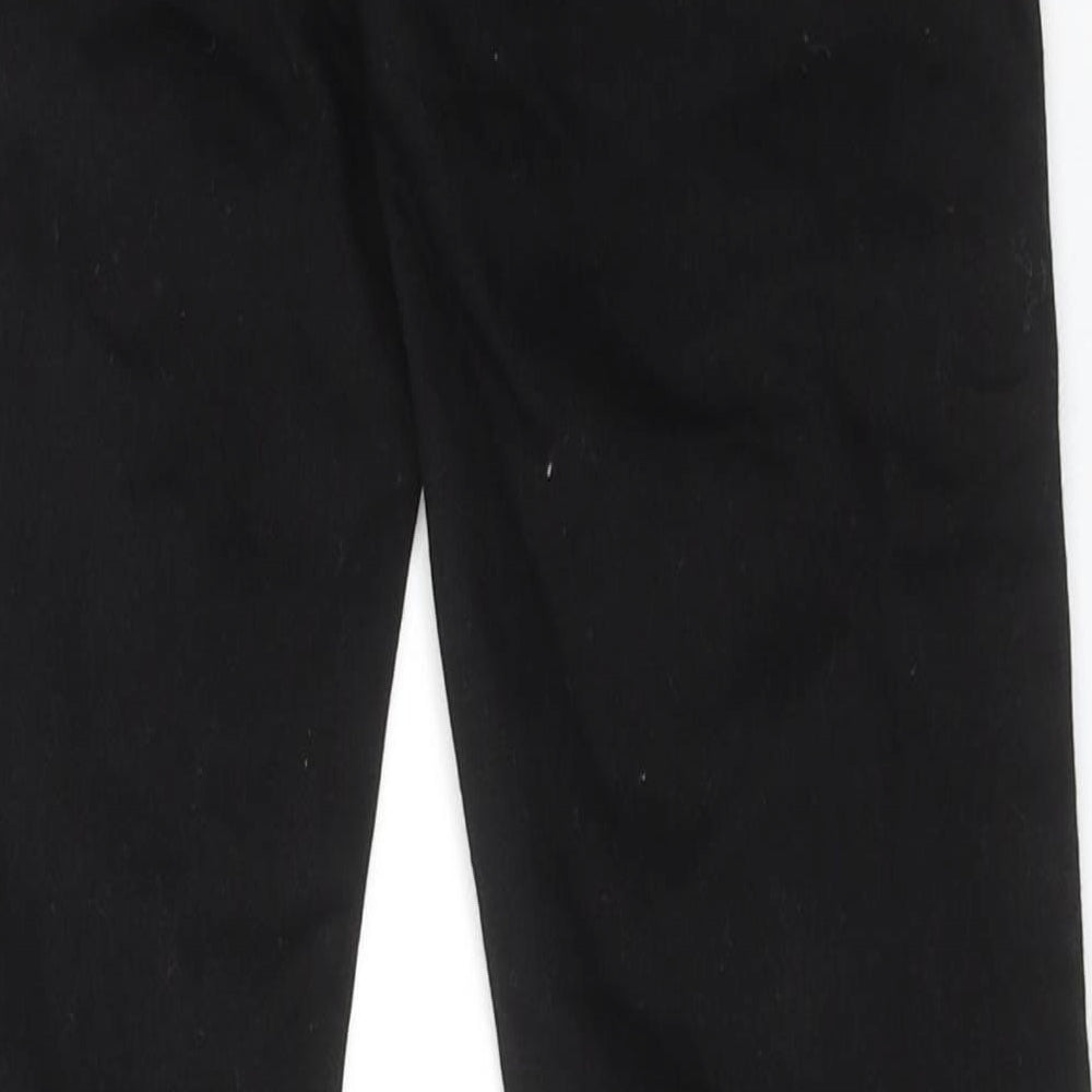 New Look Womens Black Cotton Skinny Jeans Size 8 Regular Zip