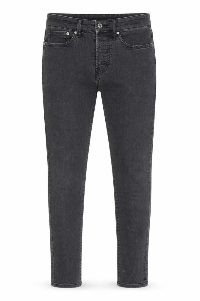 H&M Mens Grey Cotton Skinny Jeans Size 28 in Regular Zip