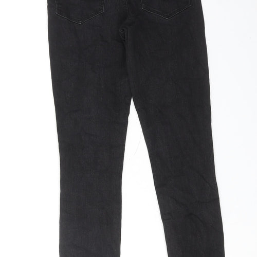 H&M Womens Black Cotton Skinny Jeans Size XS Regular