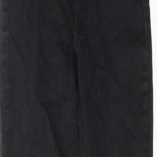 H&M Womens Black Cotton Skinny Jeans Size XS Regular
