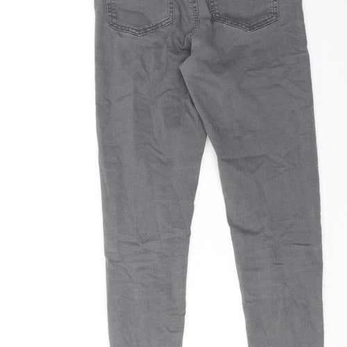 Marks and Spencer Womens Grey Cotton Jegging Jeans Size 8 Regular