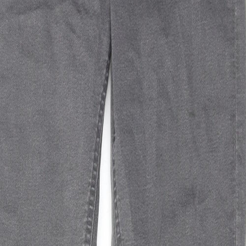 Marks and Spencer Womens Grey Cotton Jegging Jeans Size 8 Regular
