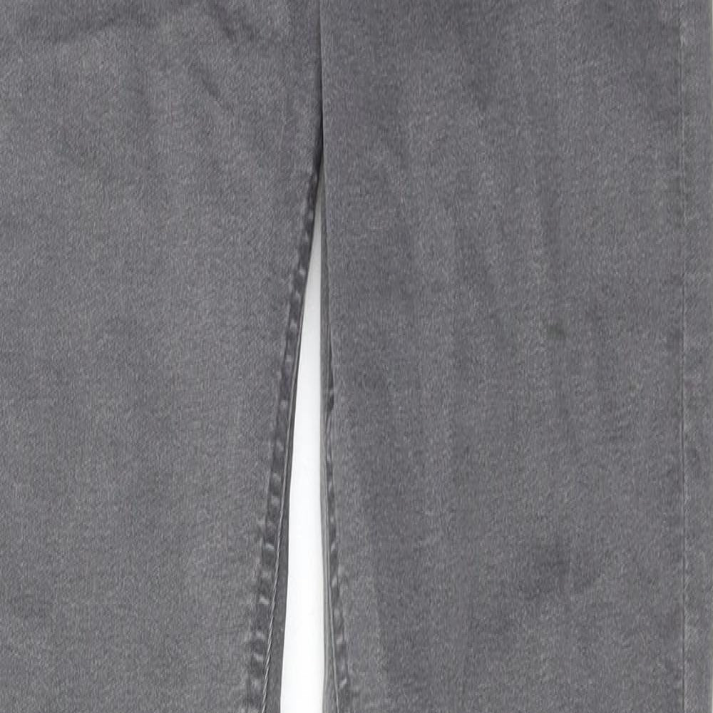 Marks and Spencer Womens Grey Cotton Jegging Jeans Size 8 Regular
