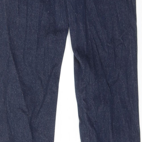 Seven7 Womens Blue Cotton Skinny Jeans Size 26 in Regular Zip