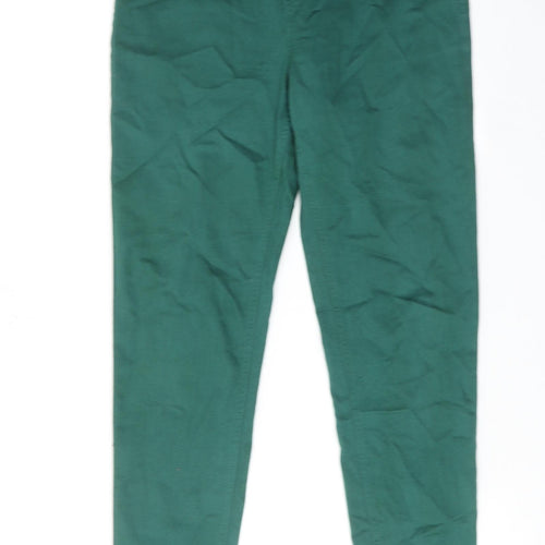 Marks and Spencer Womens Green Cotton Jegging Jeans Size 10 Regular