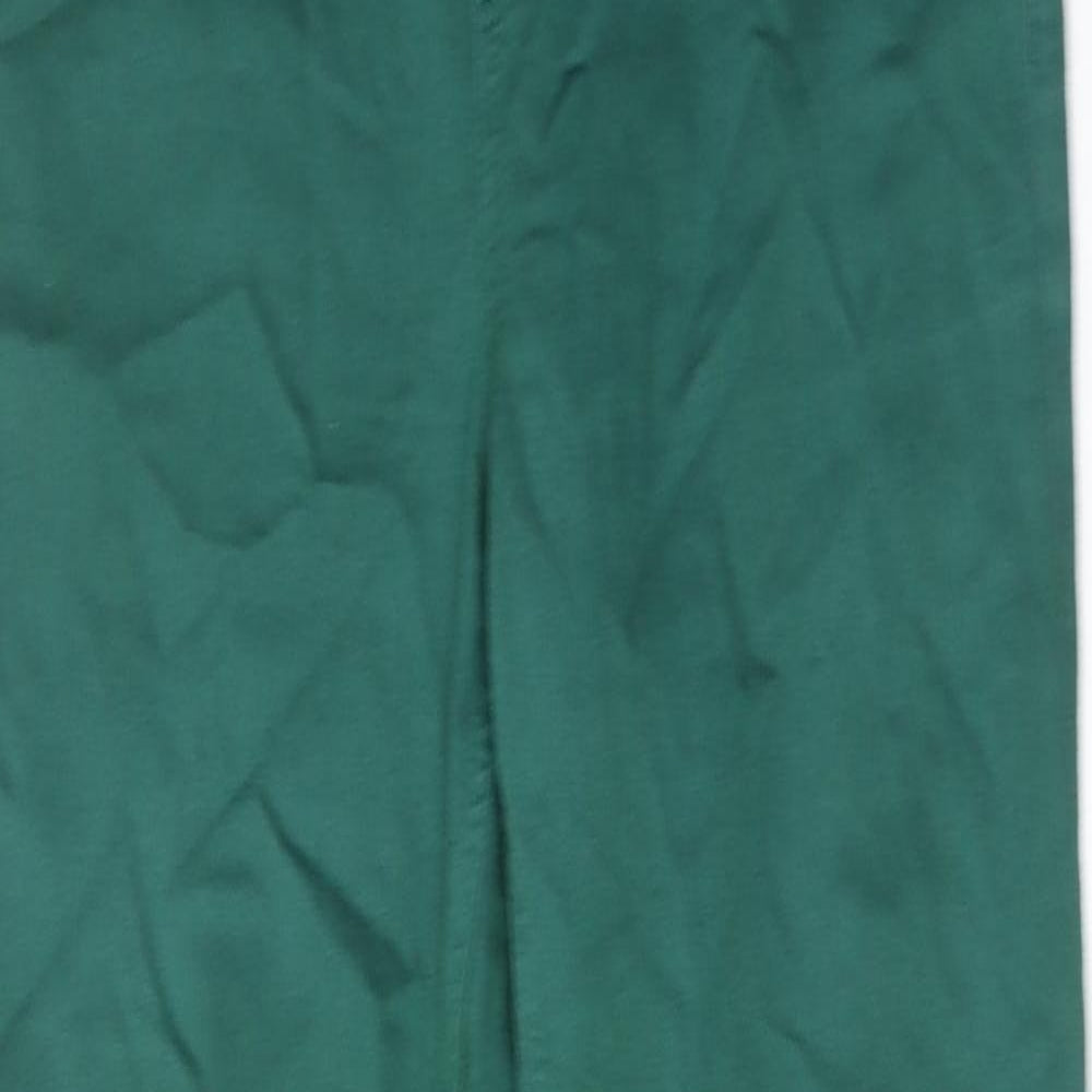 Marks and Spencer Womens Green Cotton Jegging Jeans Size 10 Regular