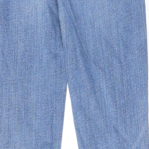 Gap Womens Blue Cotton Skinny Jeans Size 26 in Regular Zip