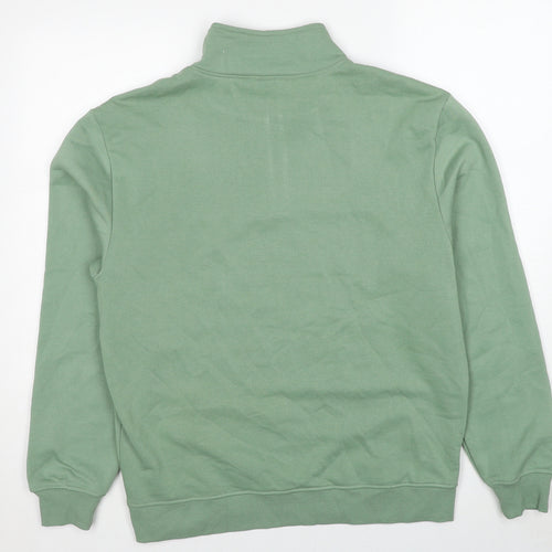 Livergy Mens Green Polyester Pullover Sweatshirt Size M