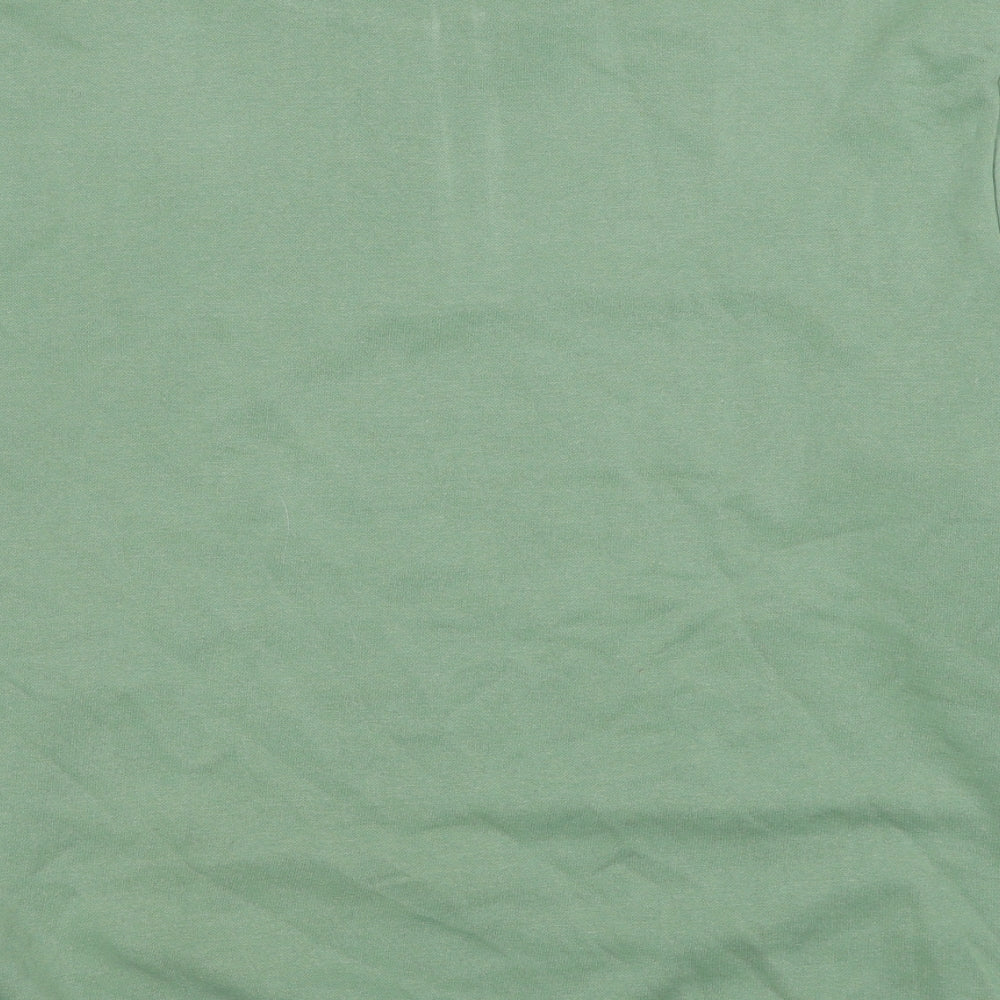 Livergy Mens Green Polyester Pullover Sweatshirt Size M