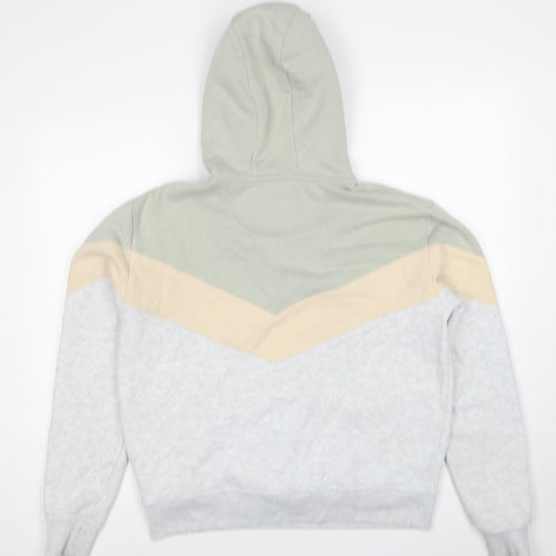SoulCal&Co Womens Grey Cotton Pullover Hoodie Size 12 Pullover