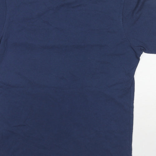 Sleezeball Mens Blue Cotton T-Shirt Size S Round Neck - If found please return to the pub