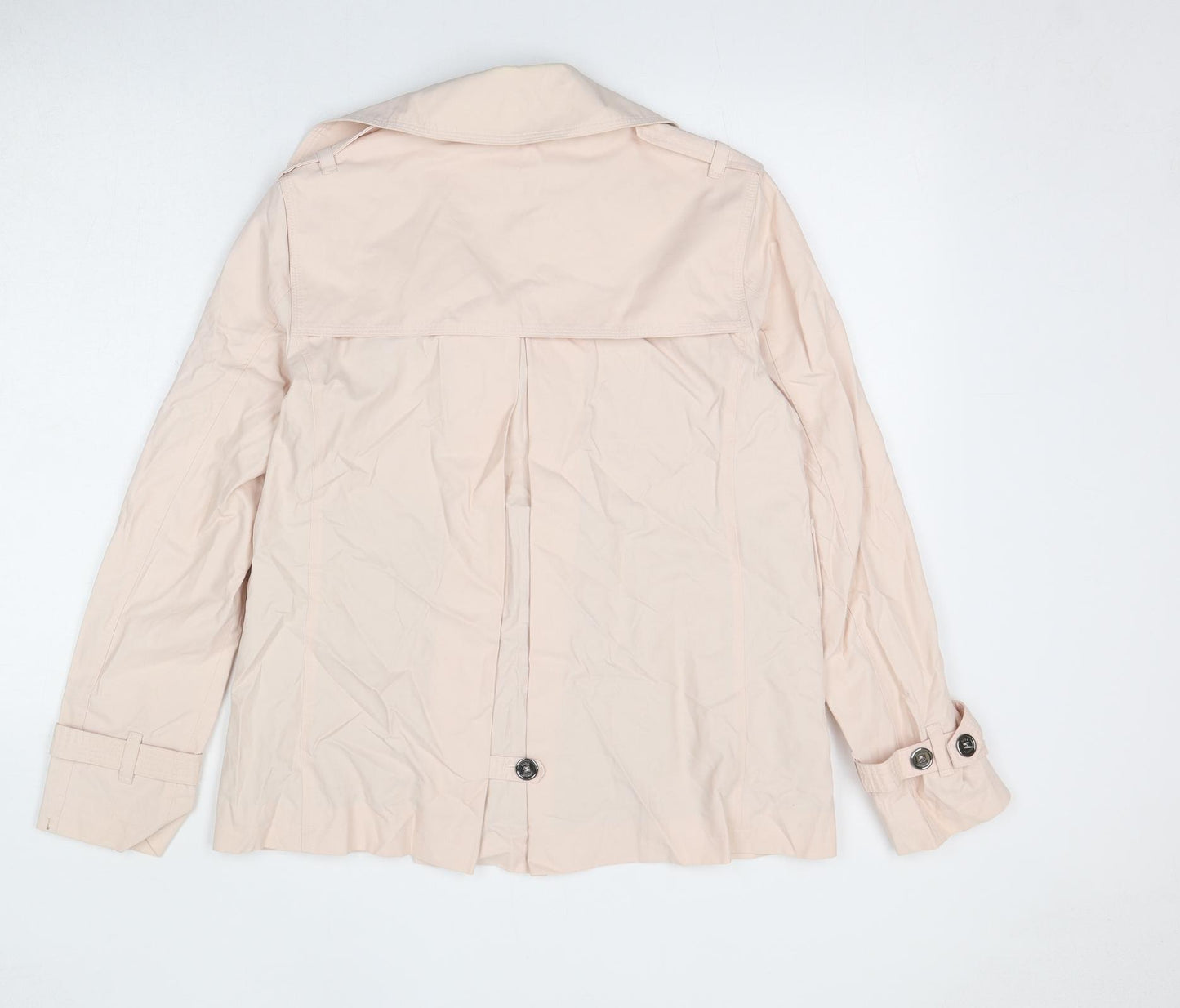 Zara Womens Pink Jacket Size M Button