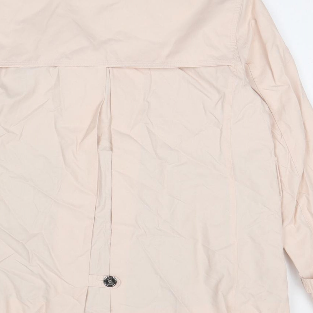 Zara Womens Pink Jacket Size M Button