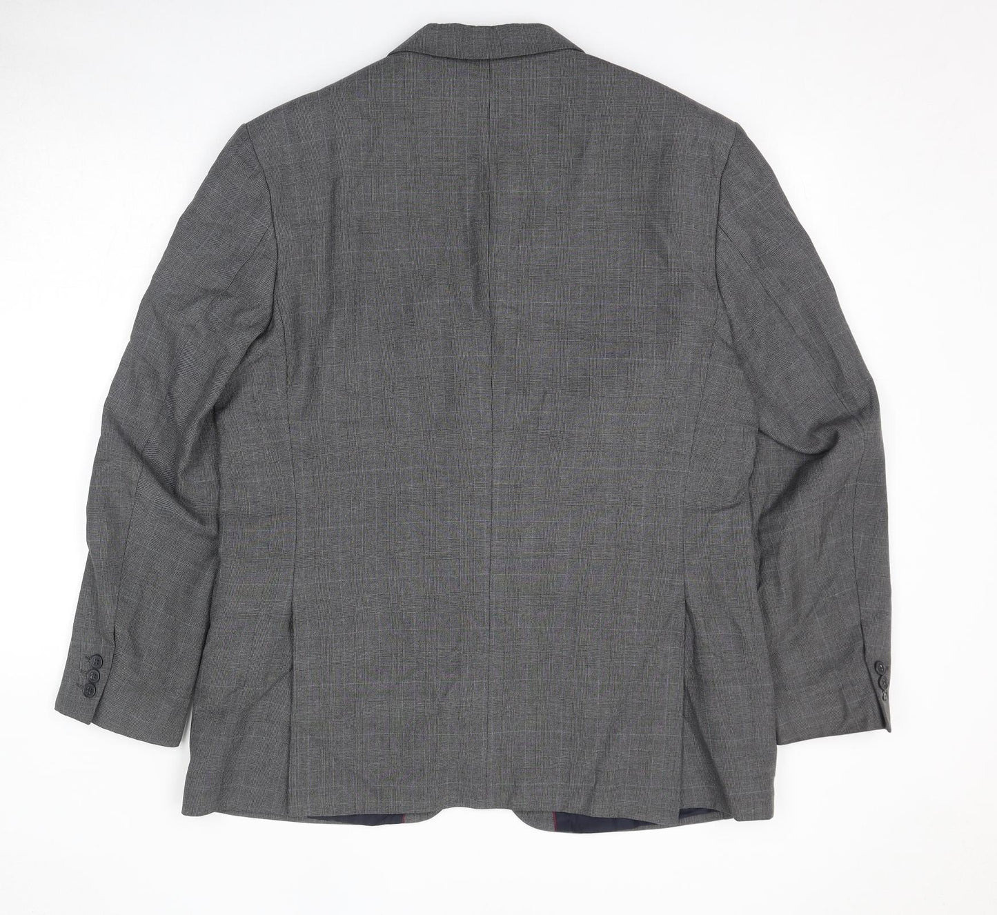 Scott & Taylor Mens Grey Polyester Jacket Suit Jacket Size 44 Regular