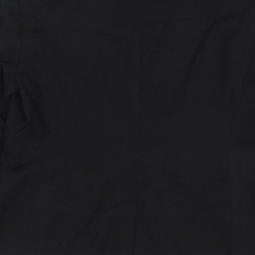 NEXT Womens Black Jacket Blazer Size 16 Button