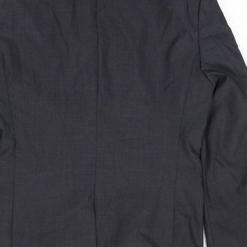NEXT Mens Grey Wool Jacket Suit Jacket Size 42 Regular