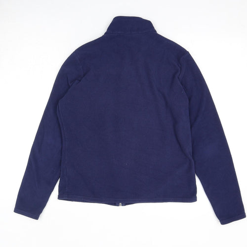 Marks and Spencer Womens Blue Jacket Size 10 Zip