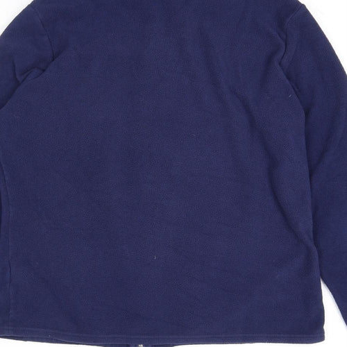 Marks and Spencer Womens Blue Jacket Size 10 Zip