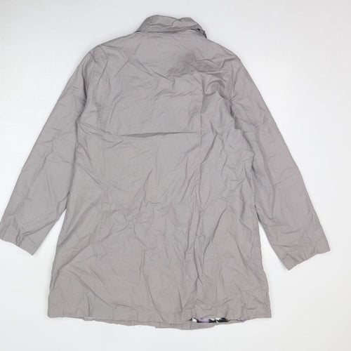 Per Una Womens Beige Overcoat Coat Size 16 Button
