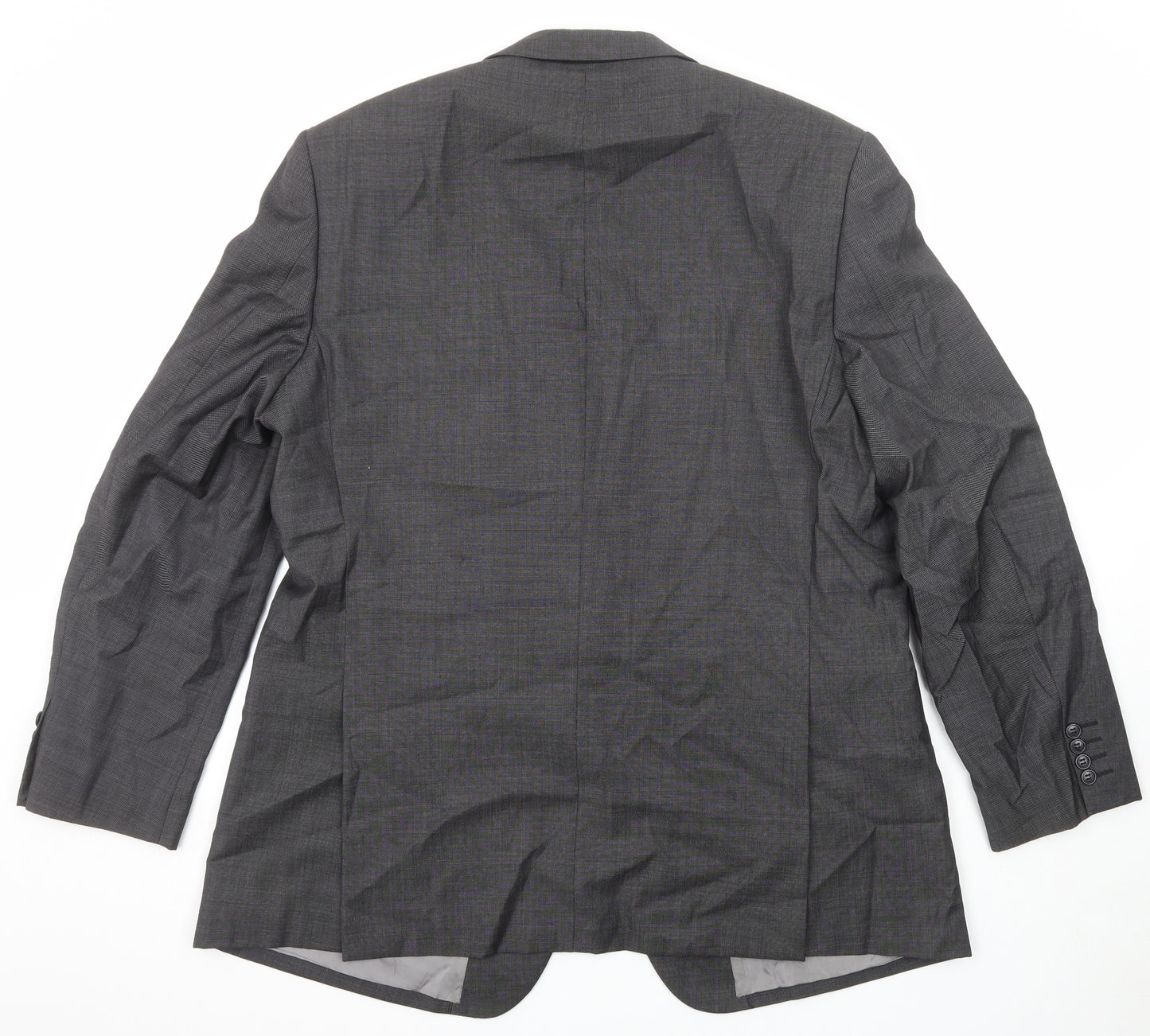 Marks and Spencer Mens Grey Wool Jacket Suit Jacket Size 46 Regular