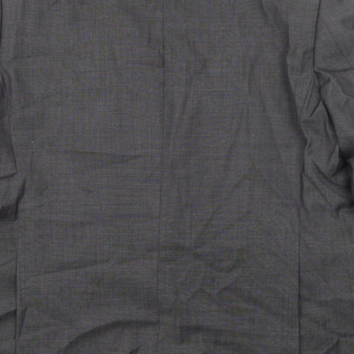 Marks and Spencer Mens Grey Wool Jacket Suit Jacket Size 46 Regular