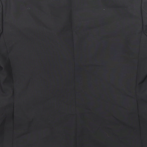 Skopes Mens Black Polyester Jacket Suit Jacket Size 42 Regular