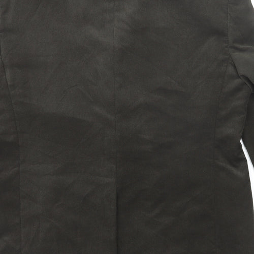 Marks and Spencer Mens Green Polyester Jacket Blazer Size 42 Regular