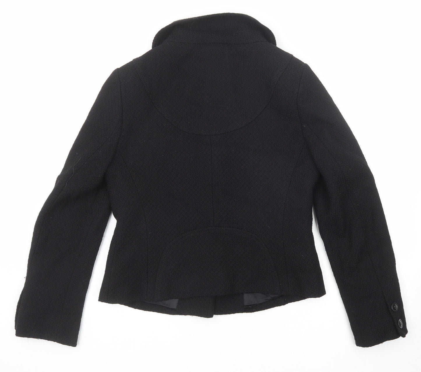 Hobbs Womens Black Jacket Size 12 Buckle