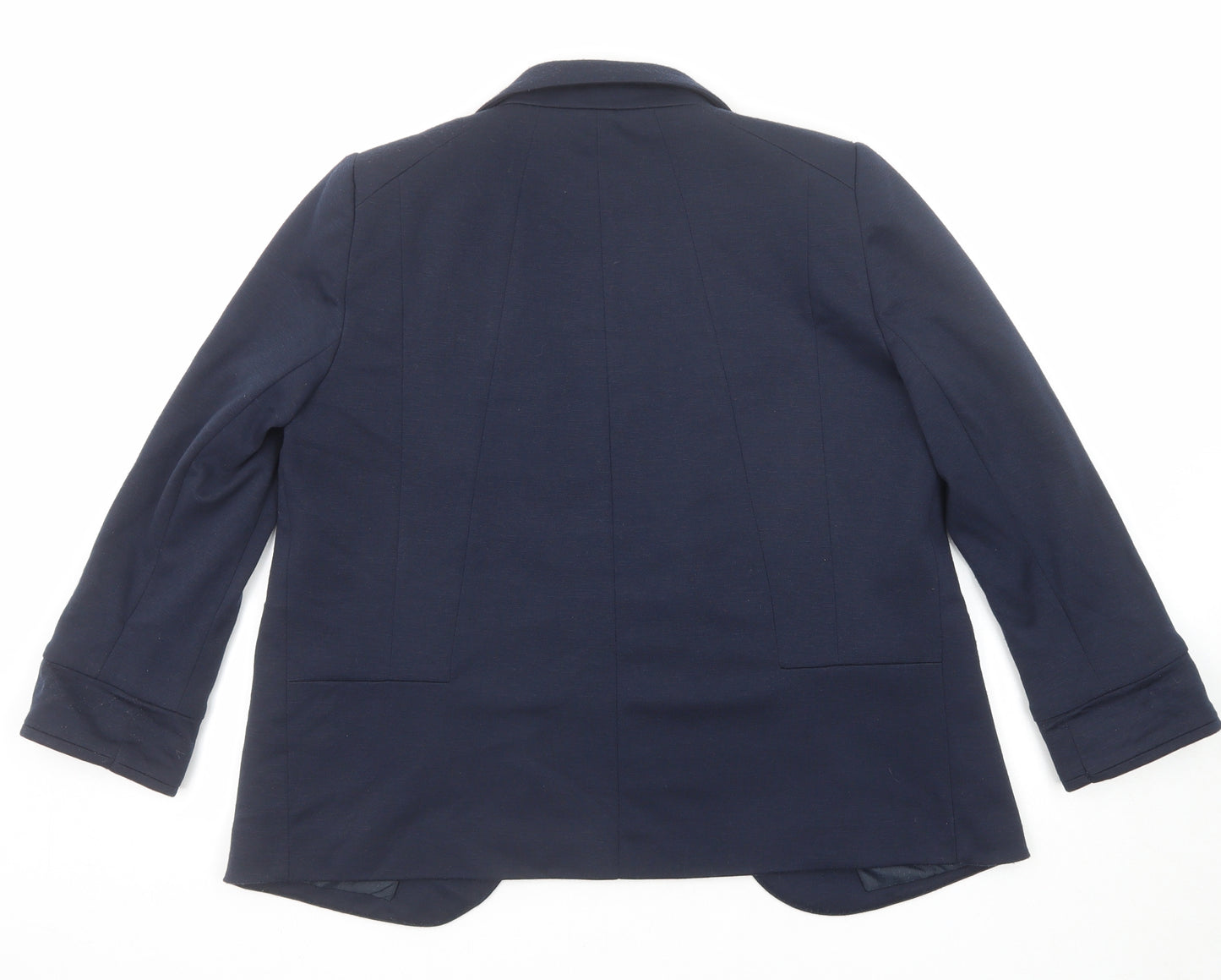 Wallis Womens Blue Jacket Blazer Size 10