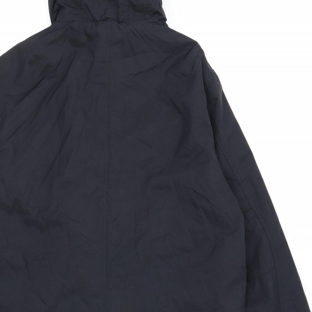 Gio-Goi Mens Blue Windbreaker Jacket Size XL Zip