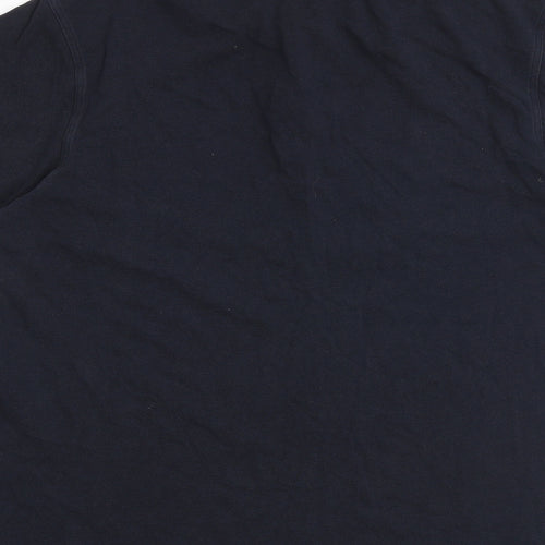 Fred Perry Mens Black 100% Cotton Polo Size XL Collared Button