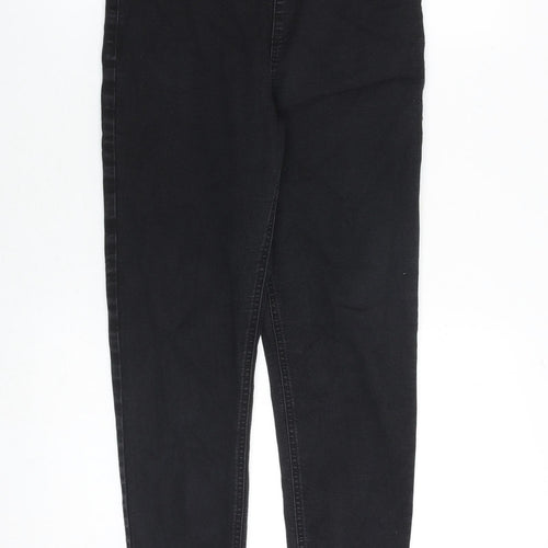 Marks and Spencer Womens Black Cotton Jegging Jeans Size 10 Regular