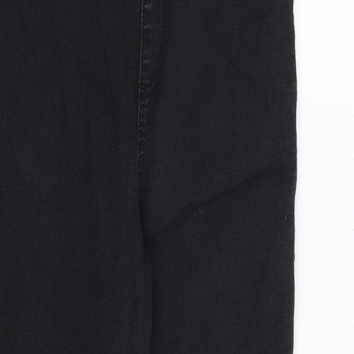 Marks and Spencer Womens Black Cotton Jegging Jeans Size 10 Regular