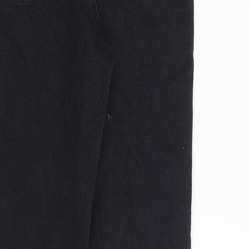 Marks and Spencer Womens Black Cotton Jegging Jeans Size 10 Regular